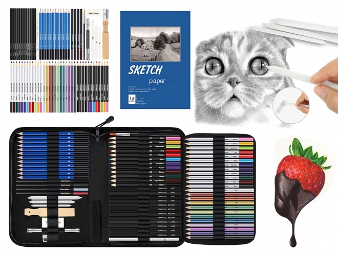 Ensemble pour croquis et dessin pour professionnels