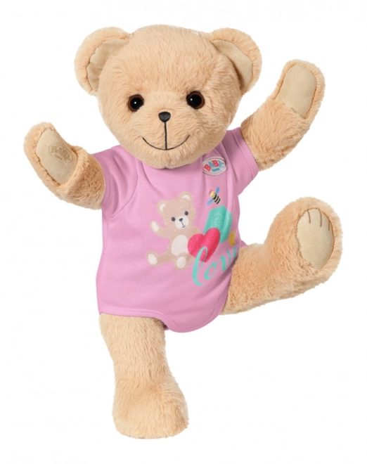 Ourson BABY born, vêtements roses