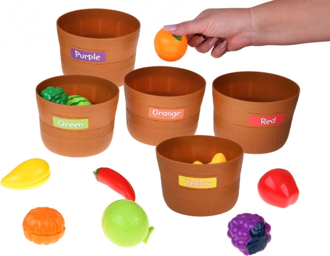 Apprentissage des couleurs et tri par le jeu