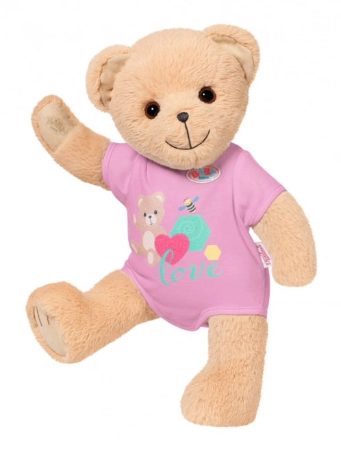 Ourson BABY born, vêtements roses