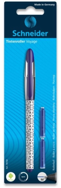 SCHNEIDER Stylo à bille Voyage + 2 cartouches 1 pièce (assortiment)