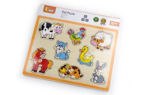 Puzzle en bois Ferme des animaux Viga