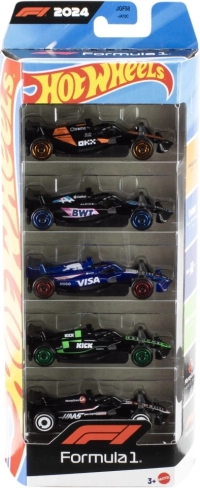 Hot Wheels Formula 1 – coffret de 5 voitures métalliques 1:64