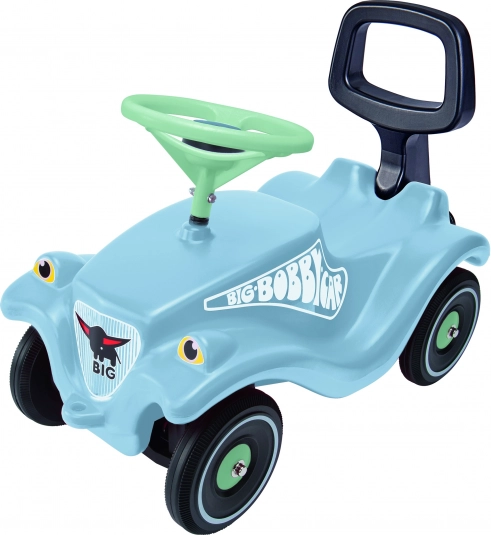 GROS Voiture Bobby Classique bleu pousseur