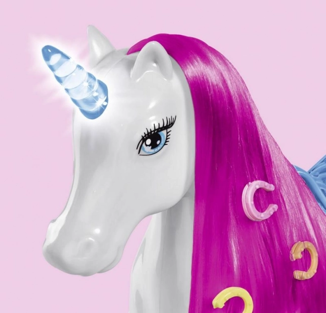 Licorne lumineuse pour poupée Steffi