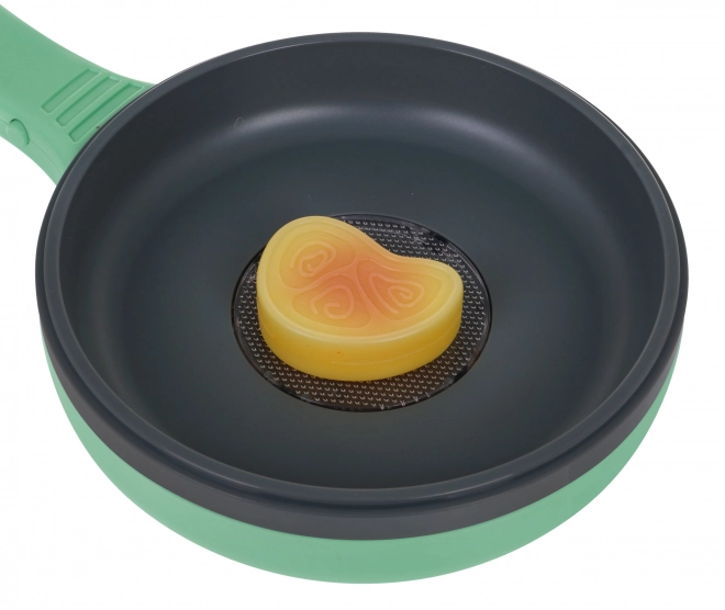 Poêle interactive avec fonction de friture pour enfants 3+ Nourriture + effets lumineux et sonores