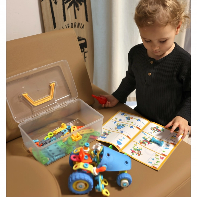 Kit de construction de véhicules pour enfants 6 en 1