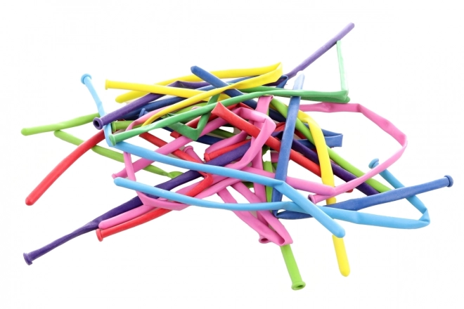 Ballons à modeler Gemar avec pompe - 100 pcs