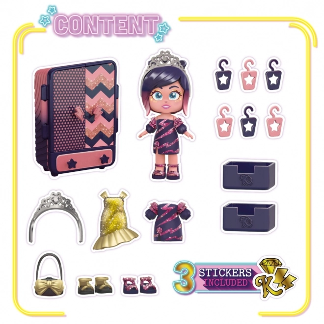 Ensemble de jeu avec poupée KookyLoos Ava
