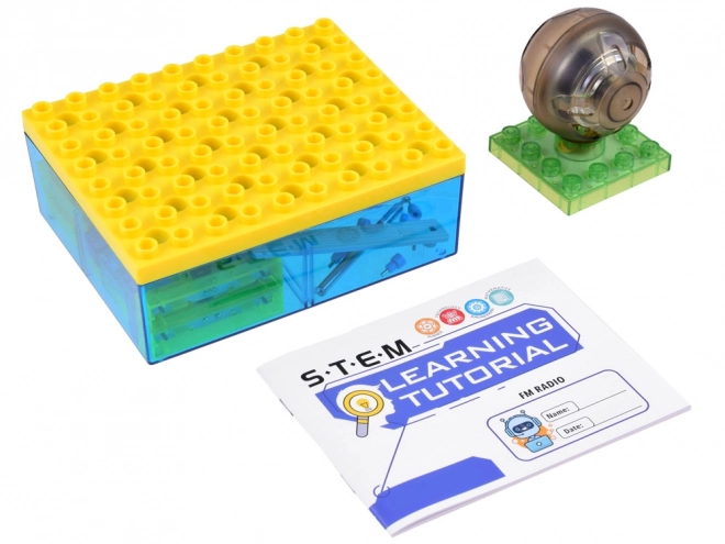Kit d'apprentissage de construction Bâtis ta RADIO - jeu simple Petit technicien en électronique ZA3980