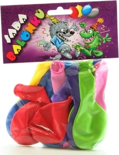ballons gonflables mélange de couleurs 13 pcs