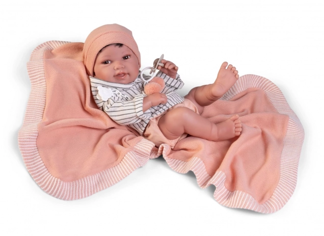Antonio Juan 50413 PIPO - poupée réaliste bébé avec corps en vinyle complet - 42 cm