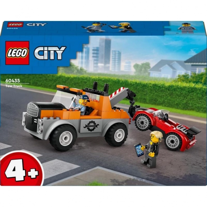 LEGO City 60435 Camion de Remorquage et Réparation de Voiture de Sport