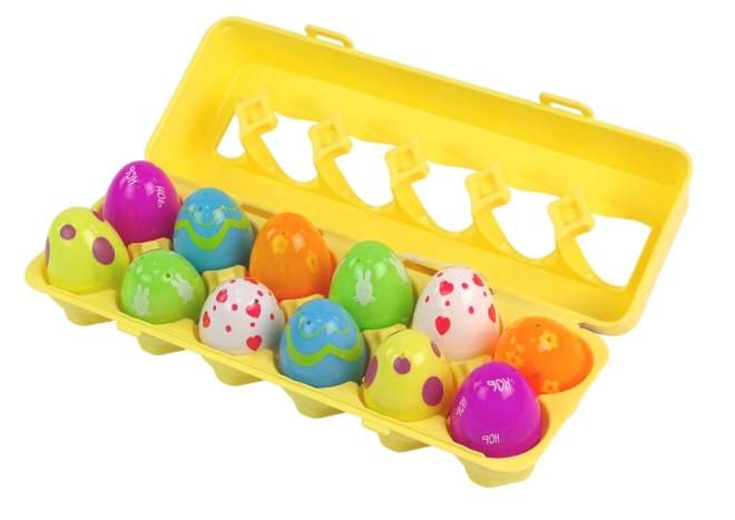 Ensemble d'œufs de Pâques Squishy 12 pièces