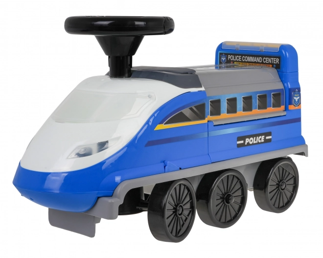 Train de police interactif pour enfants de 3 ans et plus