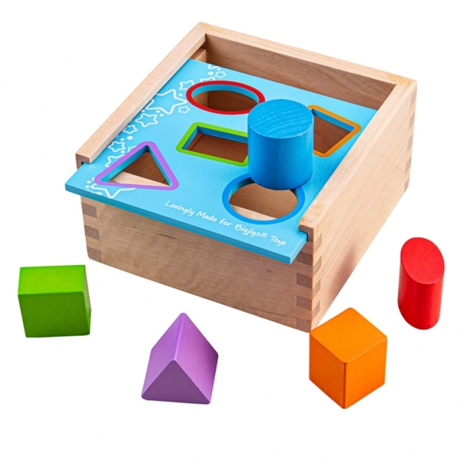 Bigjigs Toys Boîte à insérer avec des formes