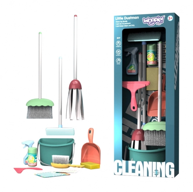 Set de nettoyage pour enfants Woopie 12 pièces
