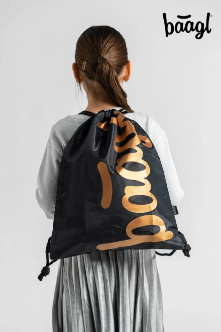 Sac à dos BAAGL Métallique Bronze