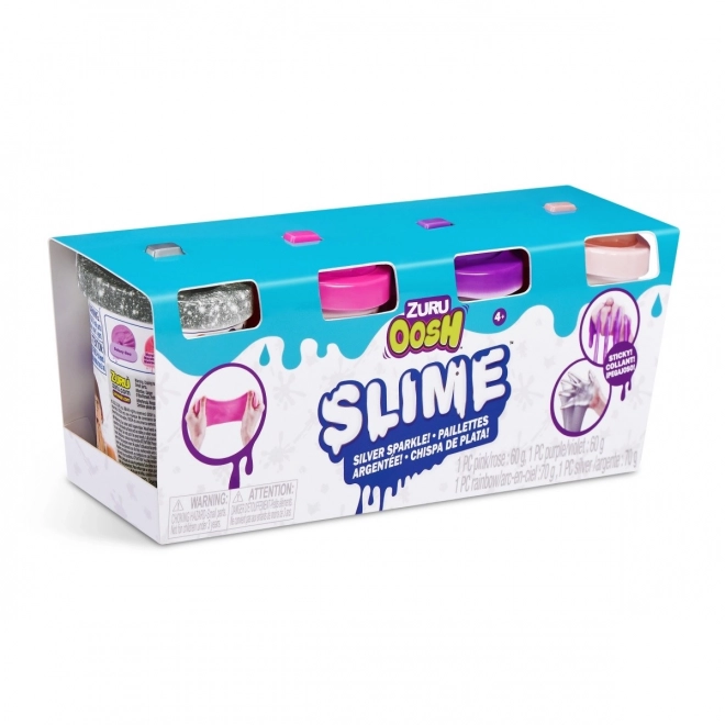 Petit tube de slime 4-pack carton de 6 pièces