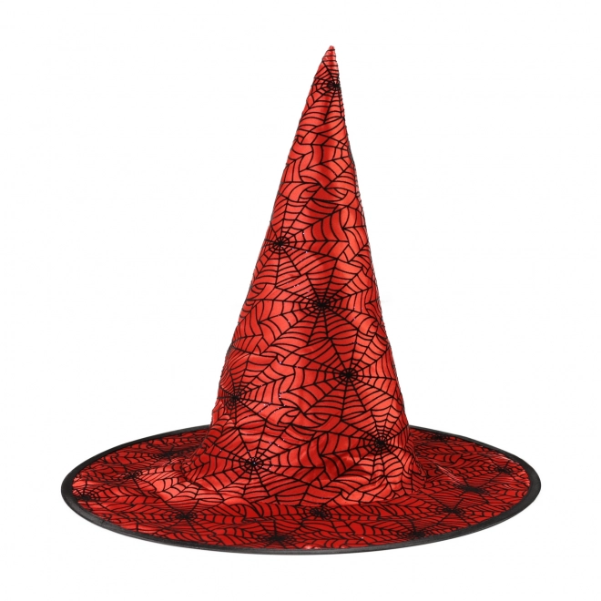 Chapeau de sorcière rouge pour adultes