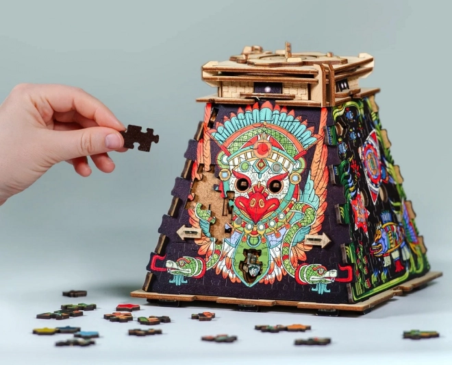 Casse-tête en bois Pyramide du Soleil