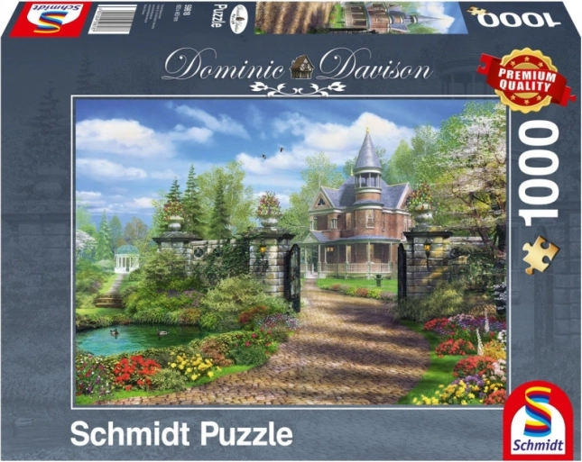 Puzzle Bâtisse campagnarde idyllique 1000 pièces SCHMIDT