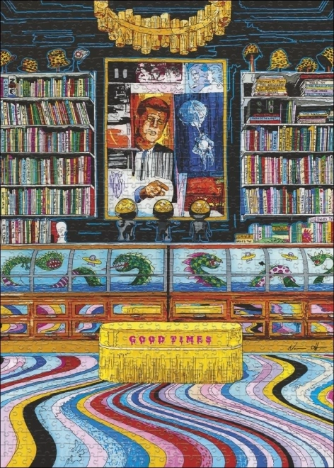 HEYE Puzzle : Salle avec le président - 1000 pièces