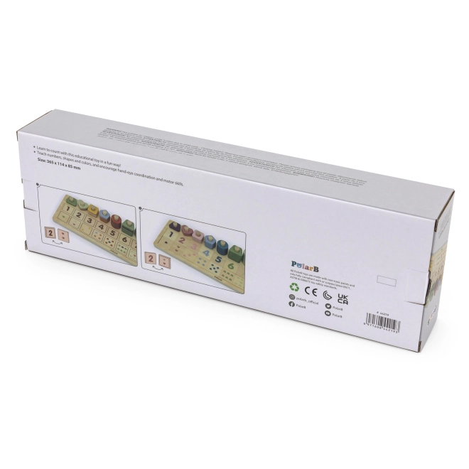 Compteur en bois et jouet de tri Montessori de PolarB