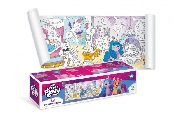 Affiche à colorier My Little Pony