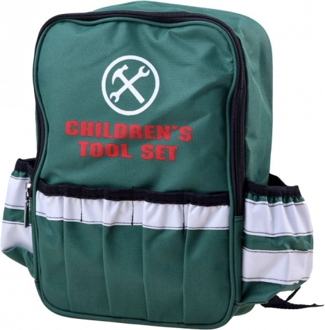 Jeu d'outils pour enfants en sac à dos - 19 pièces