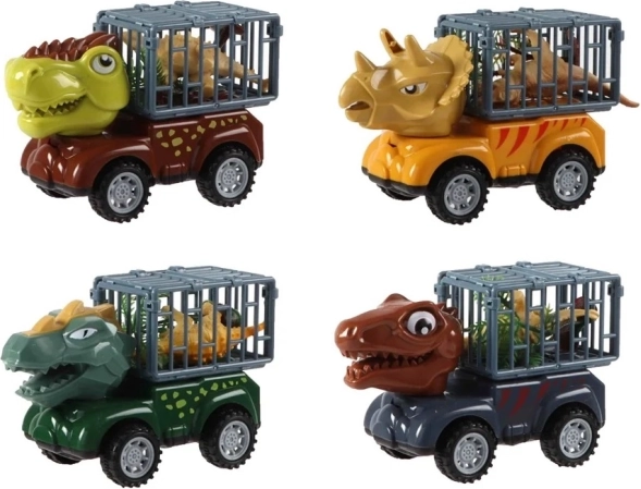 Voiture à friction Dinosaure avec figurine