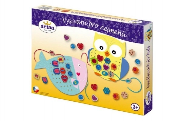 Broderie avec des animaux