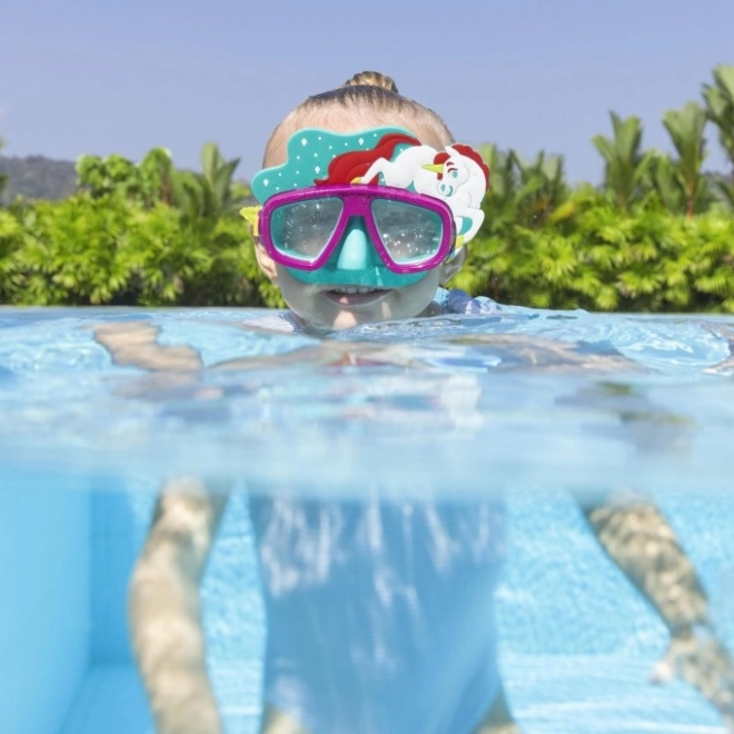 Lunettes de natation pour enfants Licorne Bestway