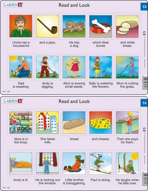 Puzzle anglais – texte court, 10 pièces