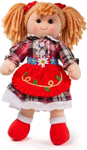Poupée en tissu Bigjigs Toys Mandie 34 cm