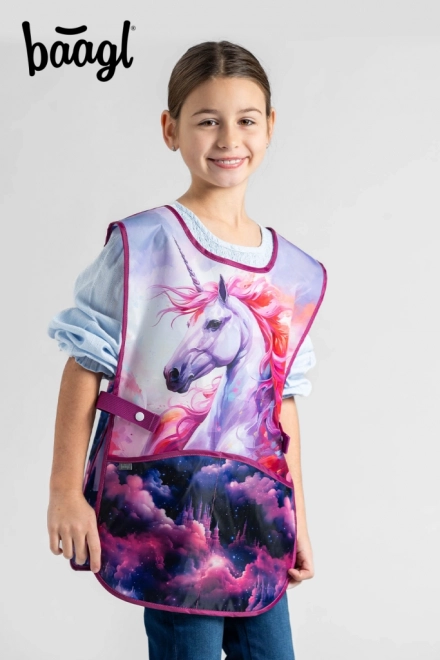 BAAGL Tablier Enfant Royaume des Licornes