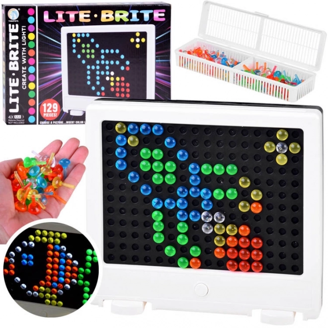 Planche mosaïque LED avec puzzle lumineux ZA4188