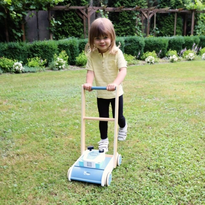 Tondeuse en bois avec son Adam Toys