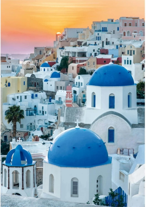 CLEMENTONI Puzzle Santorini 1000 pièces