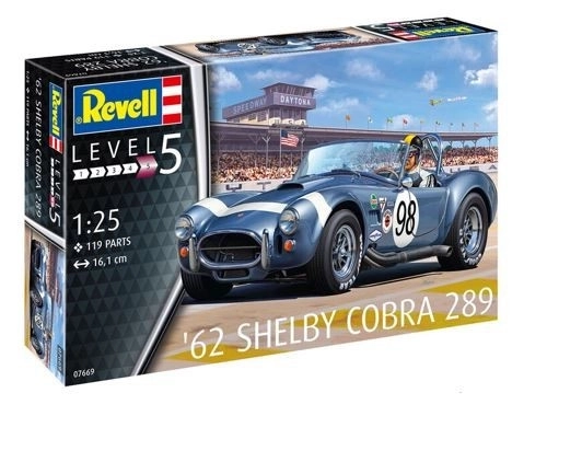 Modèle de voiture AC Cobra 289 échelle 1/25