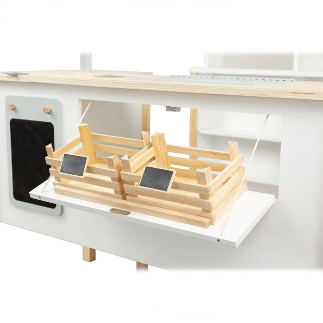Petit Stand Multifonctionnel en Bois Fresh
