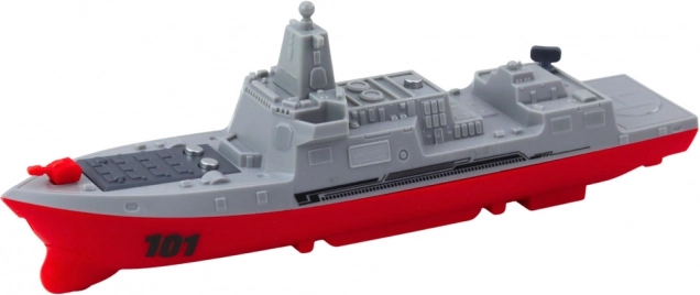 Ensemble militaire pour enfants avec porte-avions, sous-marin et chasseurs