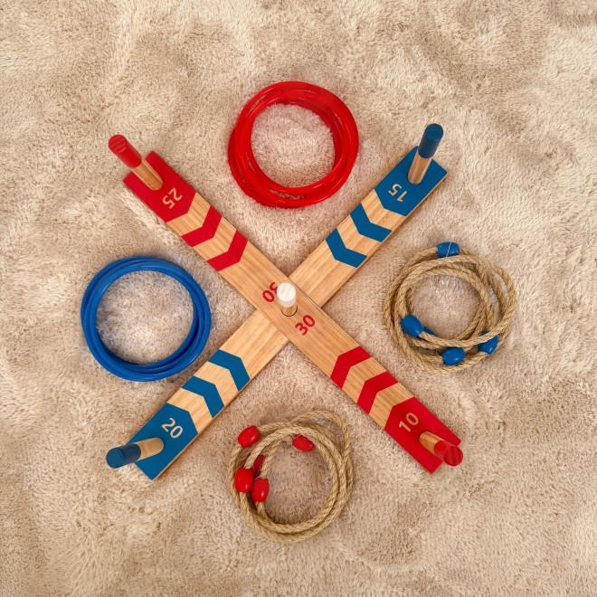 Jeu en bois Ring Cross de Tooky Toy