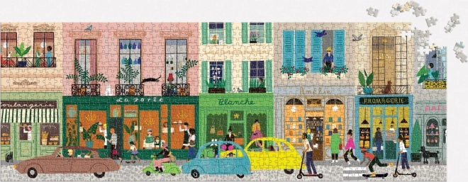 Puzzle panoramique La vie parisienne 1000 pièces