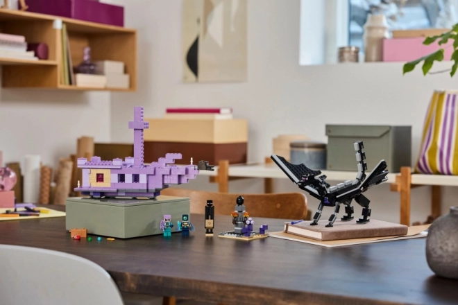 LEGO Minecraft 21264 Dragon de l'Ender et navire de l'End