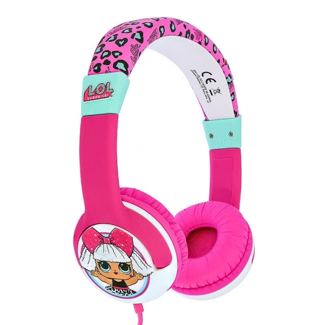 Casque filaire pour enfants OTL L.O.L. Surprise! My Diva (rose)