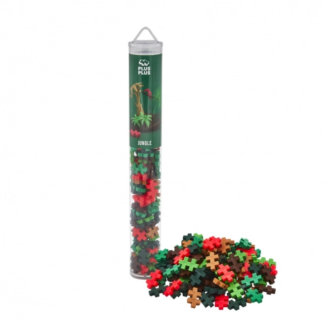 Kit de construction Plus-Plus Jungle Mix 100 pièces