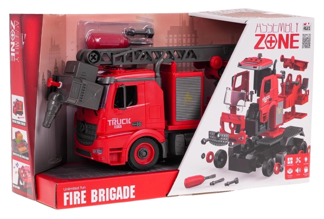 Unité de pompiers rotative avec fonction sonore et fonction eau