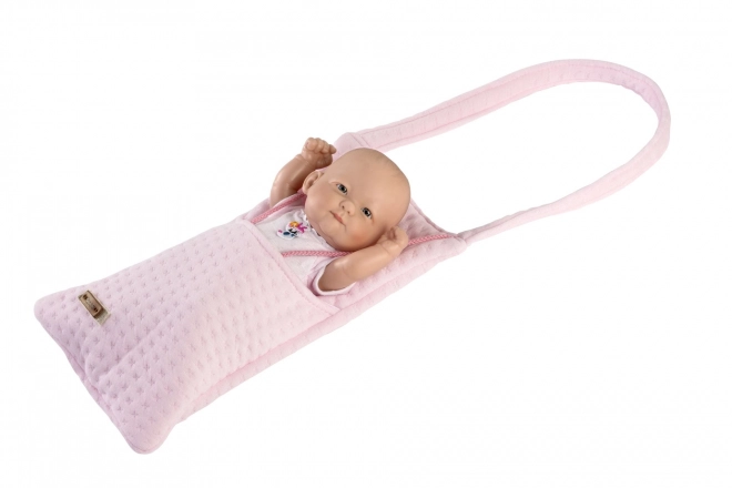 Guca 946 NOUVEAU-NÉ PETITE FILLE - poupée réaliste bébé avec corps tout en vinyle - 25 cm