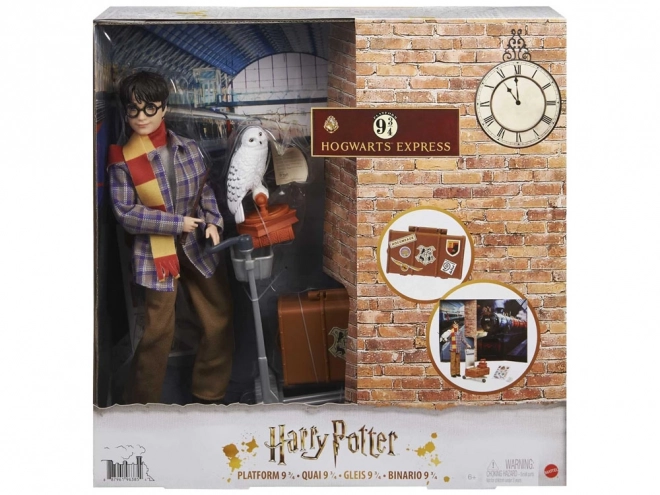 Mattel Harry Potter Figurine avec Hedwige de la Prison